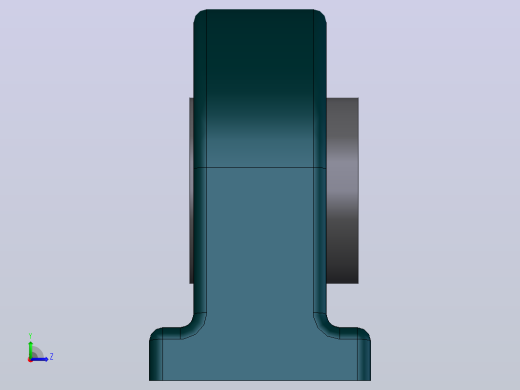 轴承座User Library-3_01_02_019左视缩略图