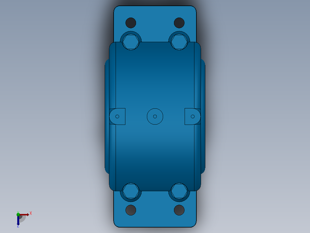 SD3100 [SD3144]轴承俯视图