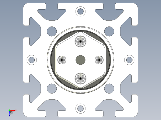 气缸 8 80x80-50俯视缩略图