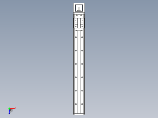 钢基模组TPA-KSR-8610C-740A1-M-F0俯视缩略图