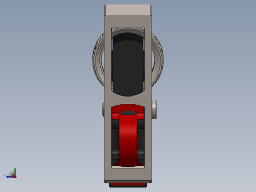 Solidworks制作的管钳右视缩略图