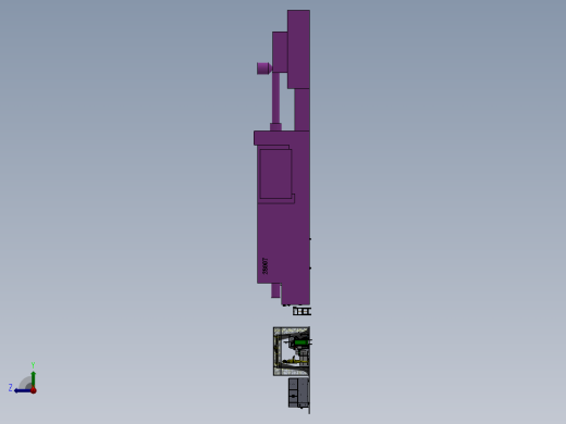 注塑包装检测自动流水线右视缩略图