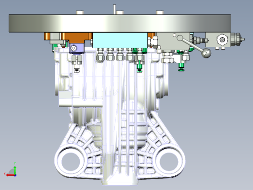 一种后减壳夹具（第三序）_step后视缩略图