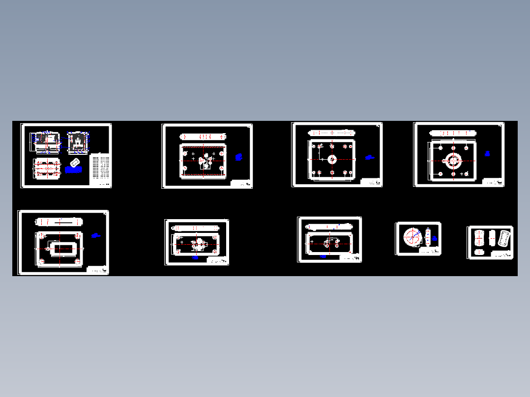 手机上盖塑料模具设计