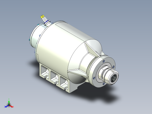水冷发动机3D模型
