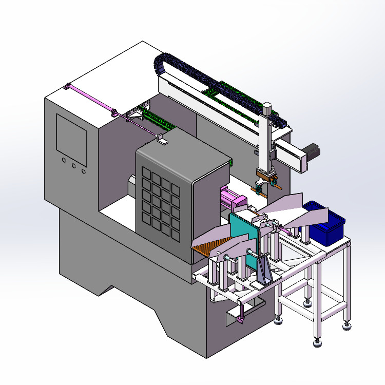 ZDH-CHEC-001 车床上下料