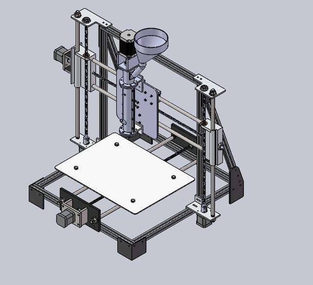 3D打印机用塑料颗粒挤出机
