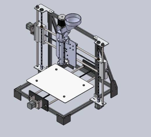3D打印机用塑料颗粒挤出机缩略图
