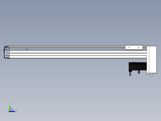 Toyo东佑达直线模组-ETH12-550-BM-100W左视缩略图