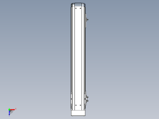 Toyo东佑达直线模组-ETH12-550-BM-100W俯视缩略图
