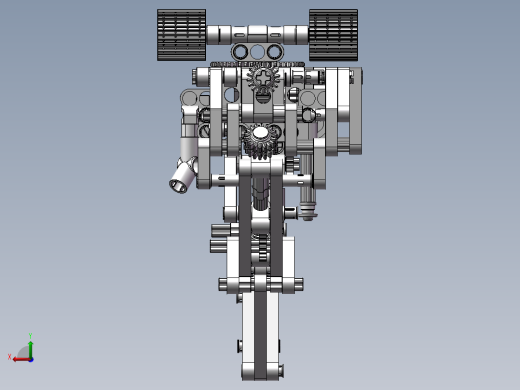 乐高技术挖掘机后视缩略图