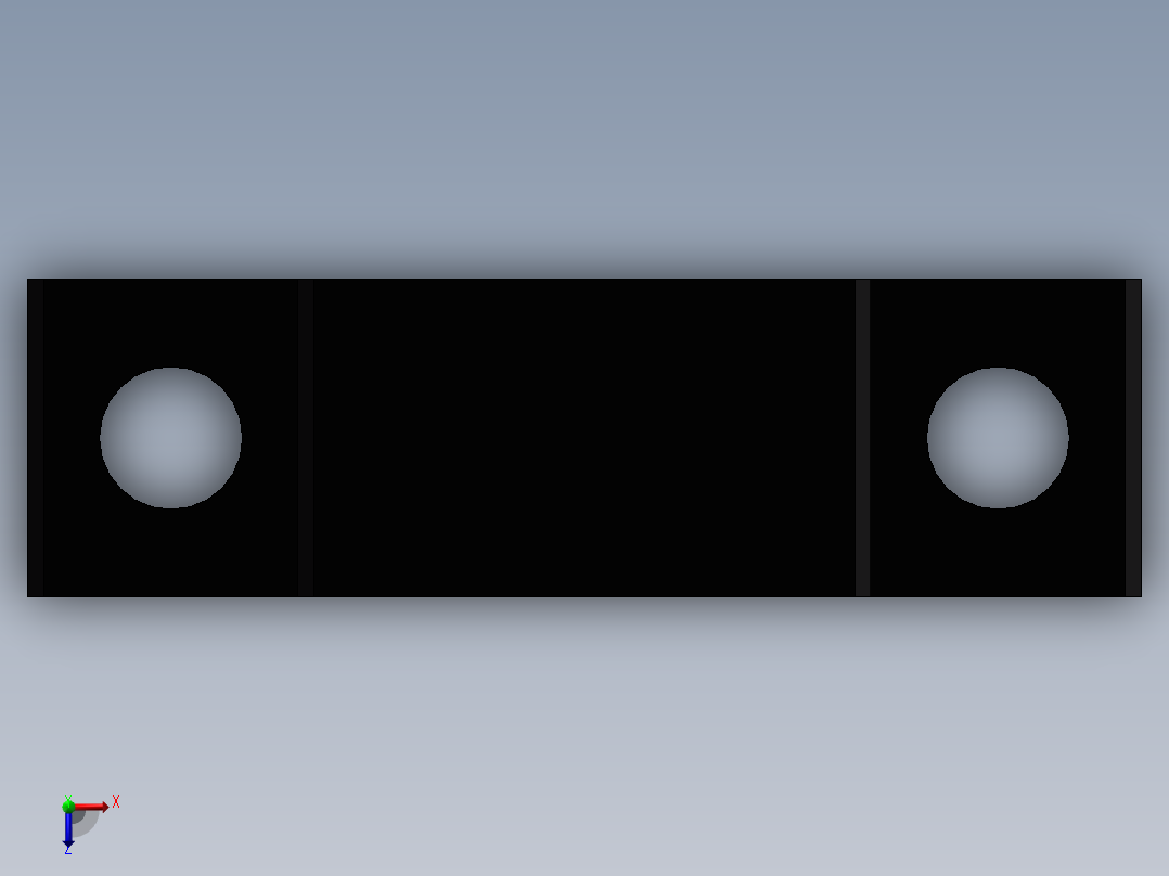 丝杆支撑侧LEB31-12俯视图