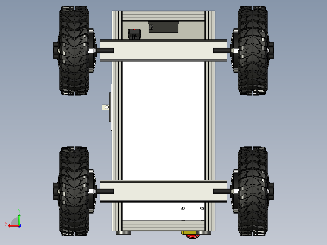 DY4x4红外线机器人后视图