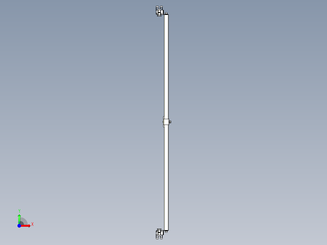 基恩士SL-JB95_back-mount_kc图纸模型前视图