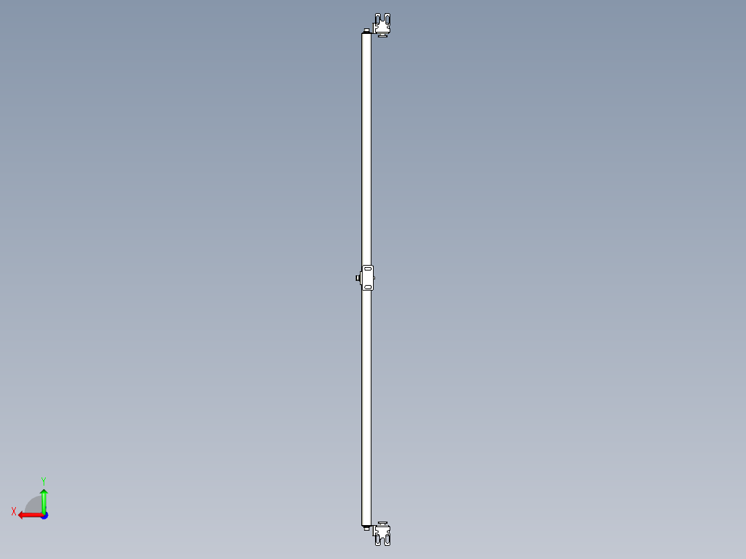 基恩士SL-JB95_back-mount_kc图纸模型后视图