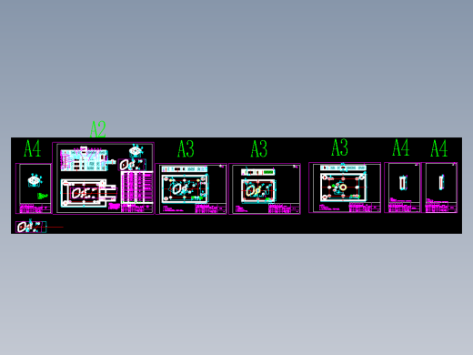 菱形垫片级进模设计