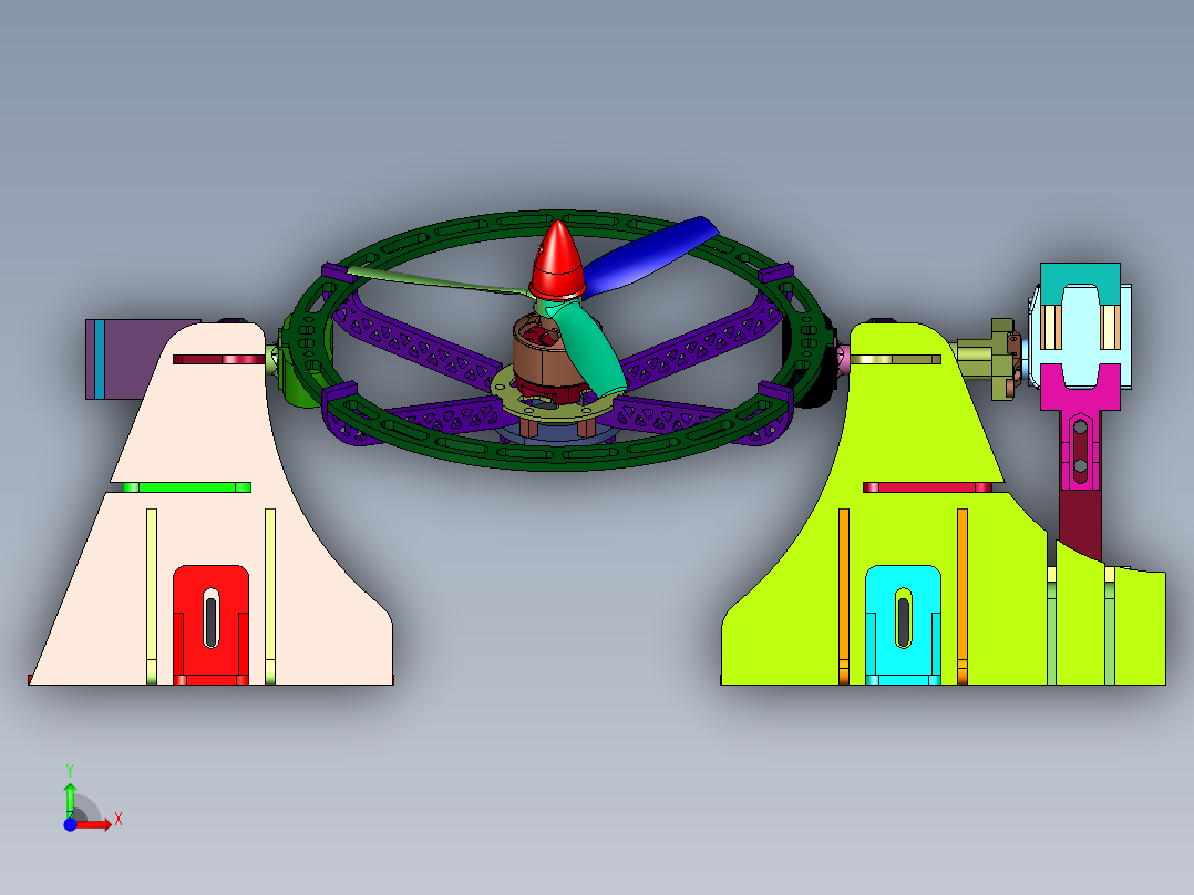 测试风扇旋转扭力分体式扭矩测试仪前视图