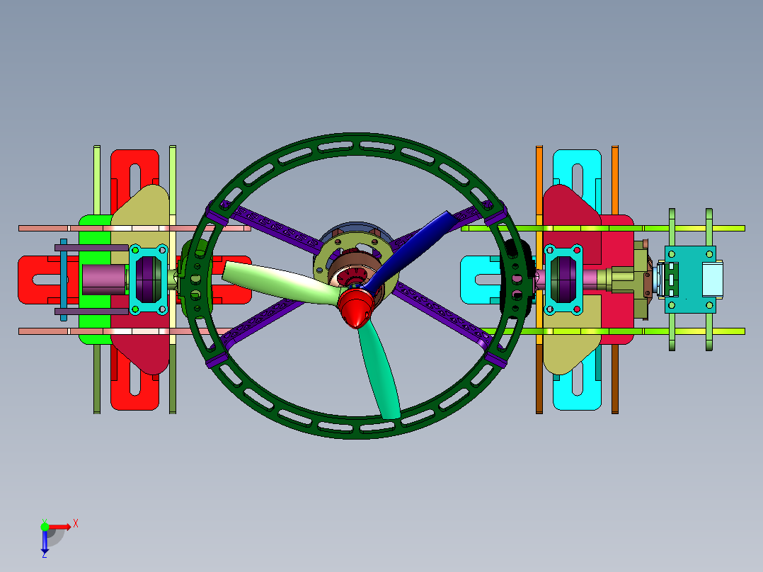 测试风扇旋转扭力分体式扭矩测试仪俯视图