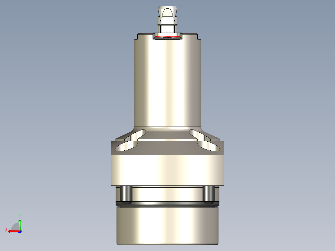 KOSMEKSFA1000-M2A-070-H50多系列多零件图纸模型多系列多零件图纸模型后视图