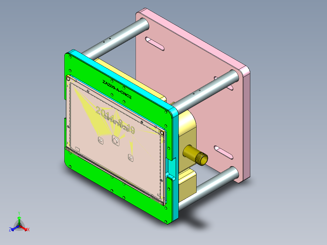 AZA00-A-CNC2-笔记本CNC工装夹具三维模型1023主视图