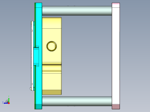 AZA00-A-CNC2-笔记本CNC工装夹具三维模型1023右视缩略图