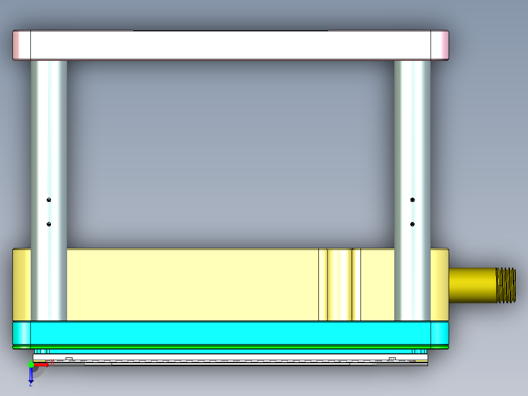 AZA00-A-CNC2-笔记本CNC工装夹具三维模型1023俯视图