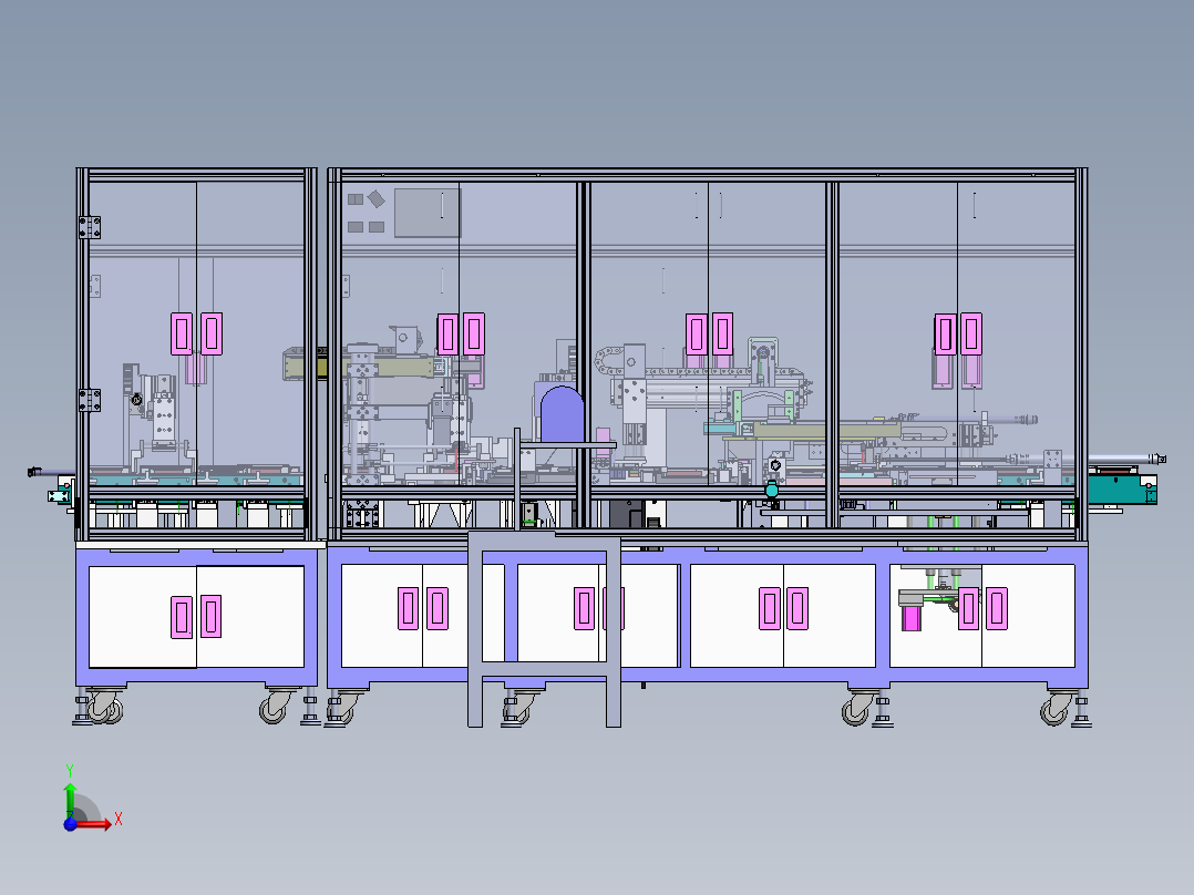 一种手机连接器点焊接机sw18可编辑前视图