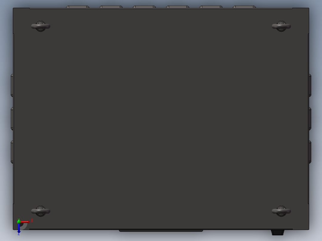 储能6进1出汇流柜sw19俯视图