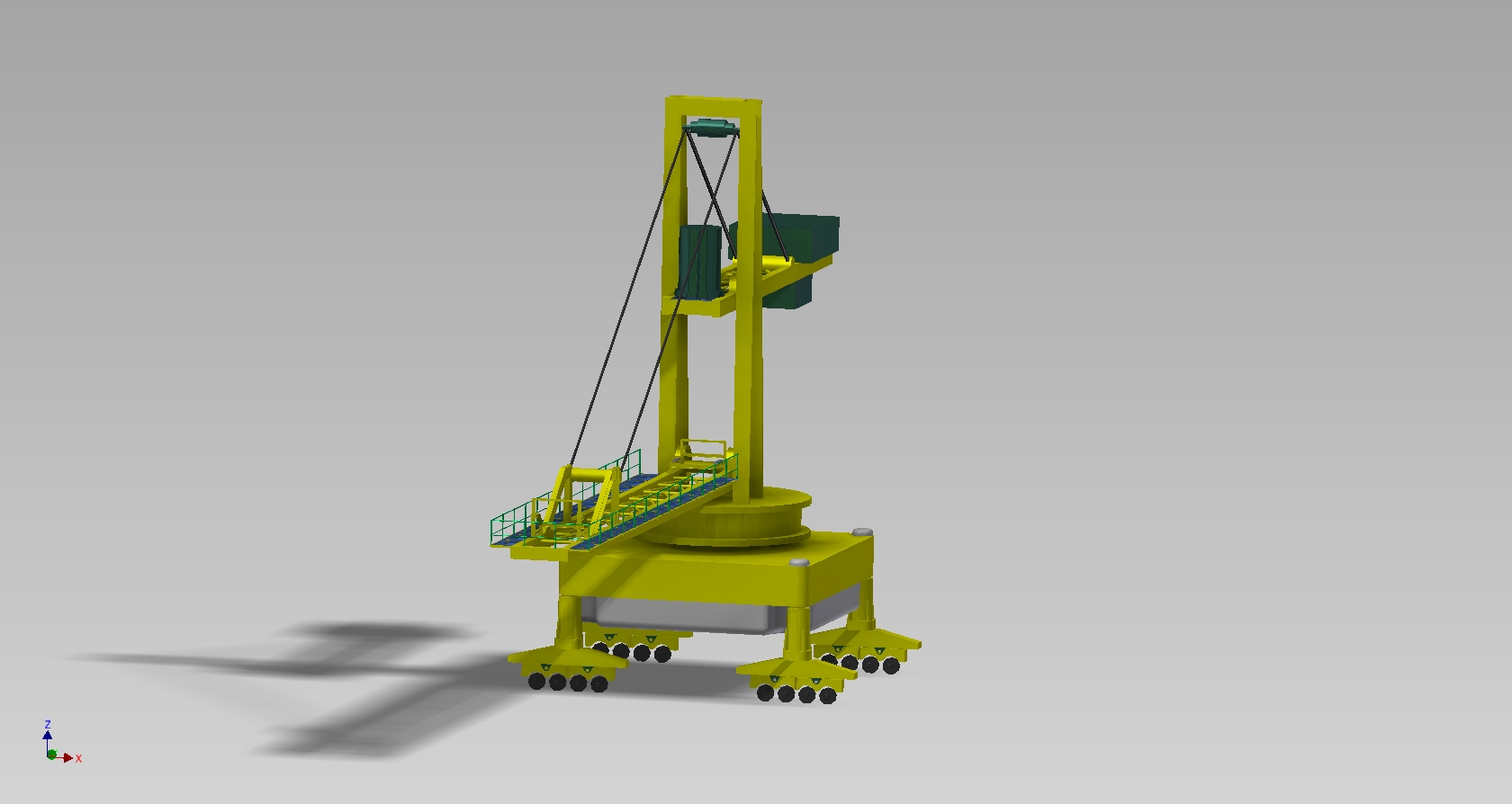 桥式堆垛起重机