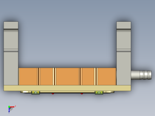 UX363-C笔记本CNC工装夹具三维模型-CNC1-200514俯视缩略图