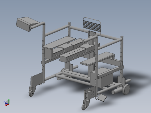 可变形智能助行器