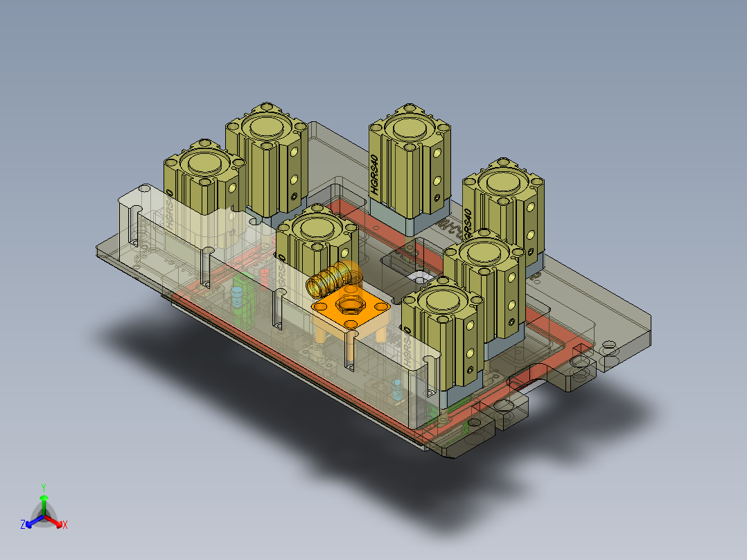 UM5401-C-笔记本CNC工装夹具三维模型CNC4铣外形C角-201215正等轴测图