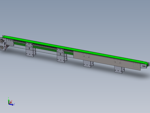 3米0.08米皮带输送机构