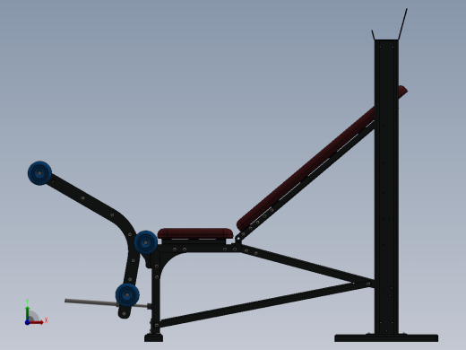 健身器材(40)前视缩略图
