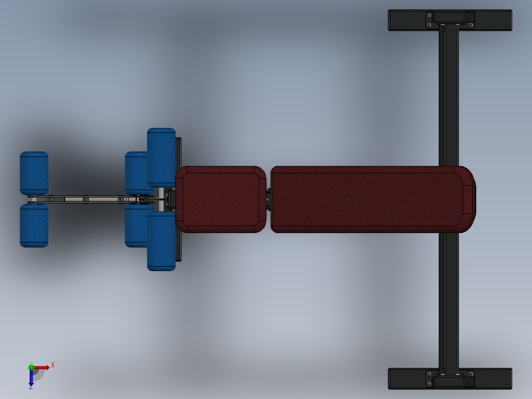 健身器材(40)俯视图