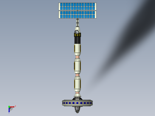 宇宙飞船(88)俯视缩略图