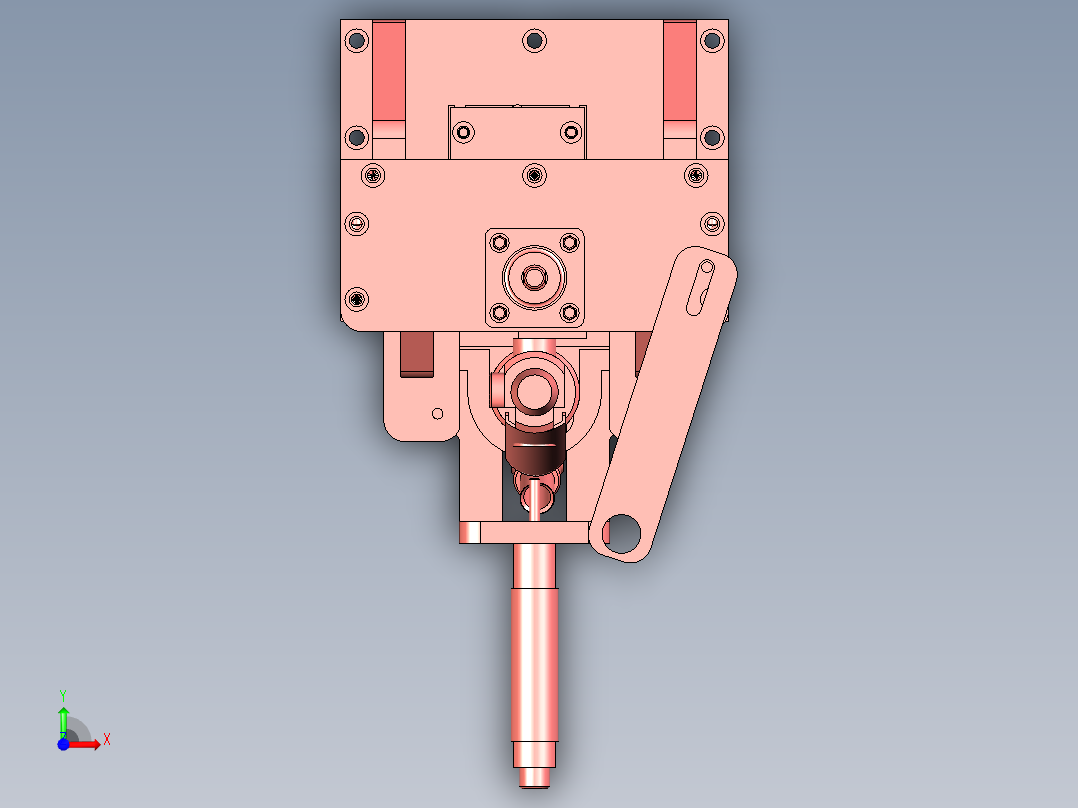 螺丝自动上料锁附机构前视图