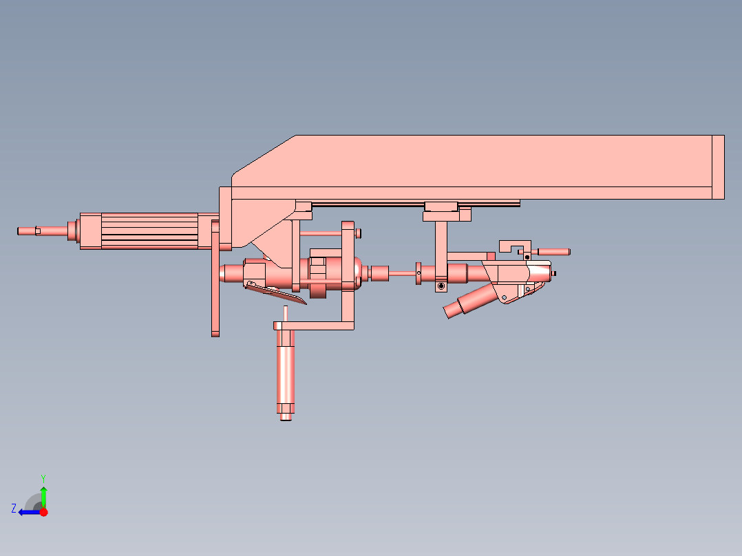 螺丝自动上料锁附机构右视图
