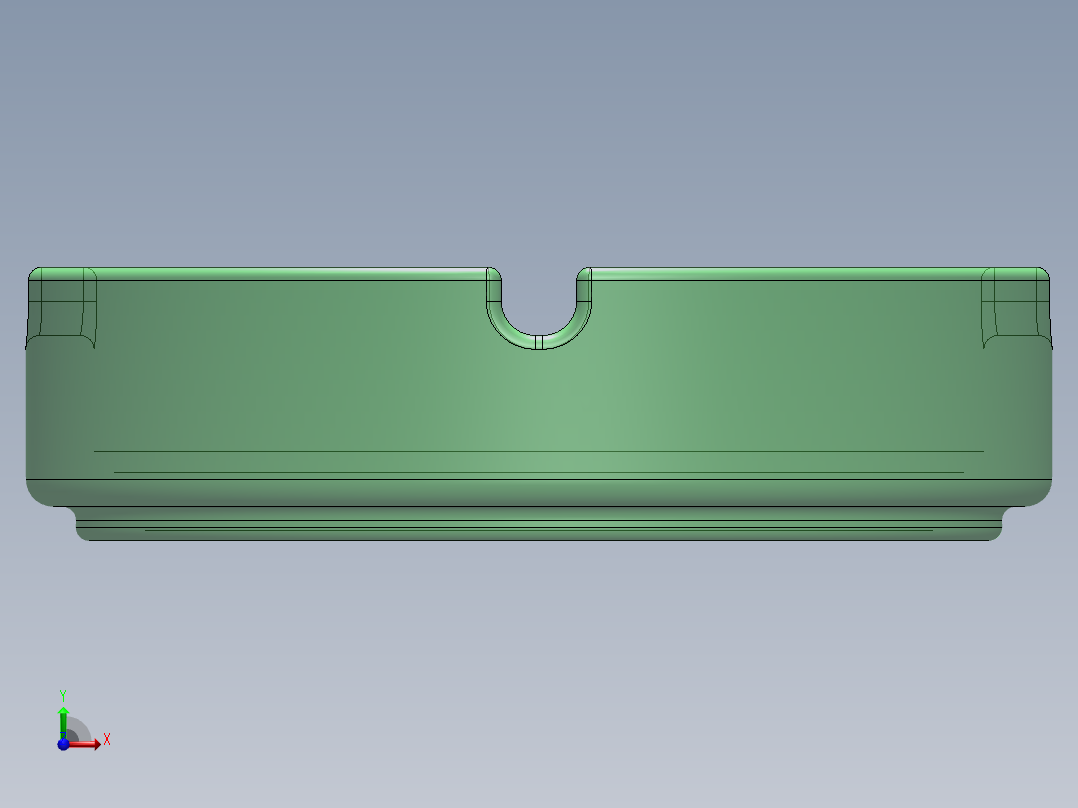 烟灰缸(15)前视图