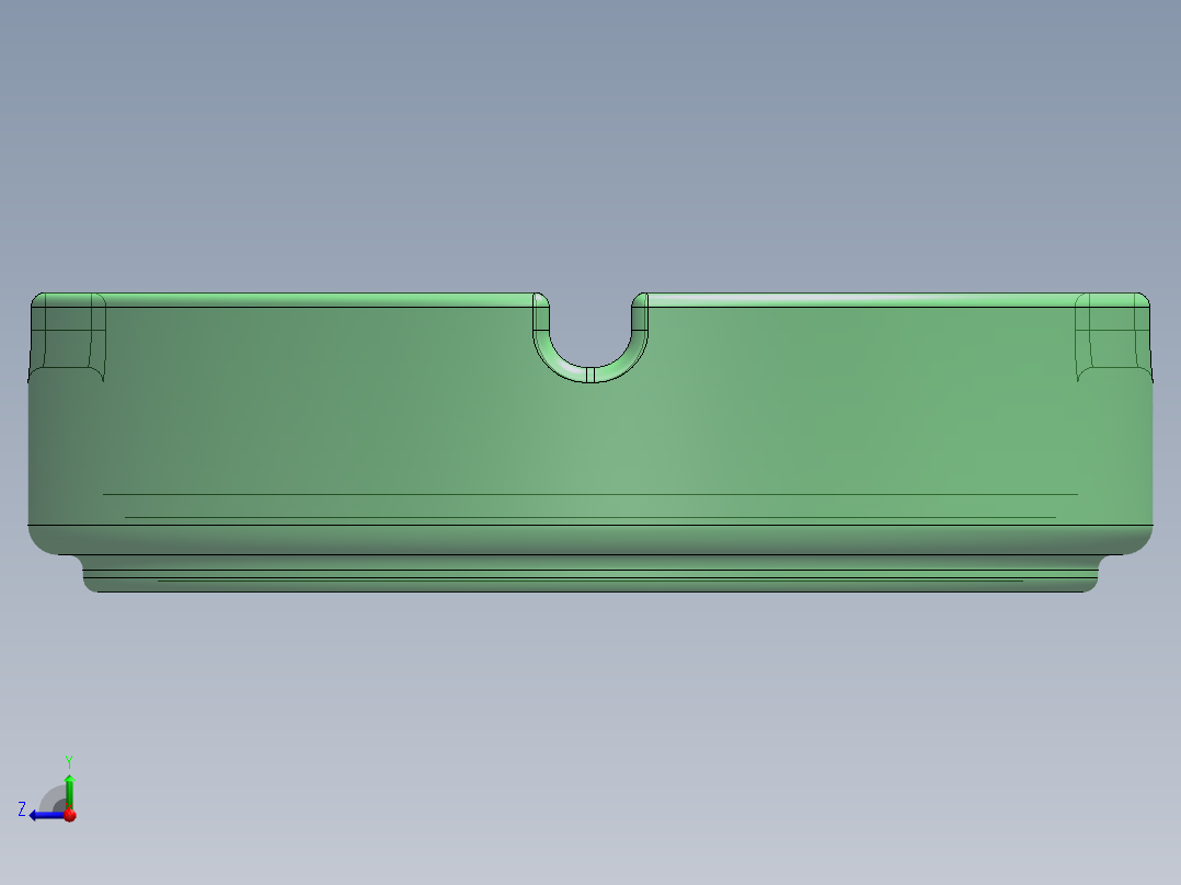烟灰缸(15)右视图