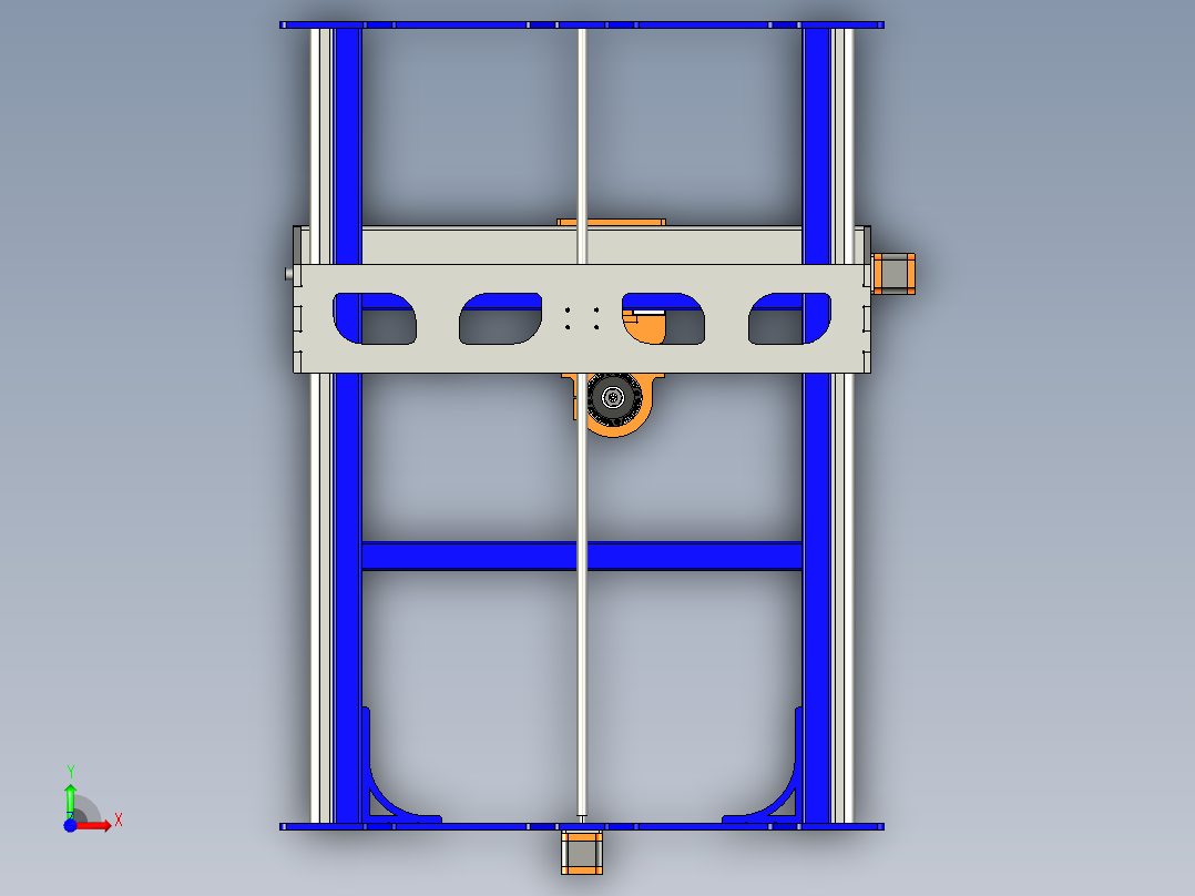B2004800-CNC 数控铣床前视图