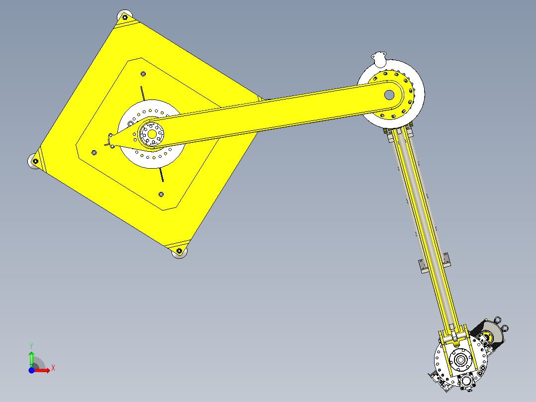 10kg轴搬运辅助臂前视图