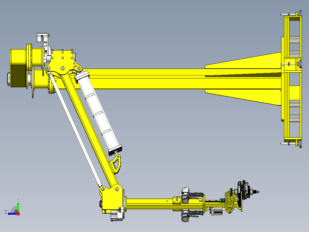 10kg轴搬运辅助臂右视图