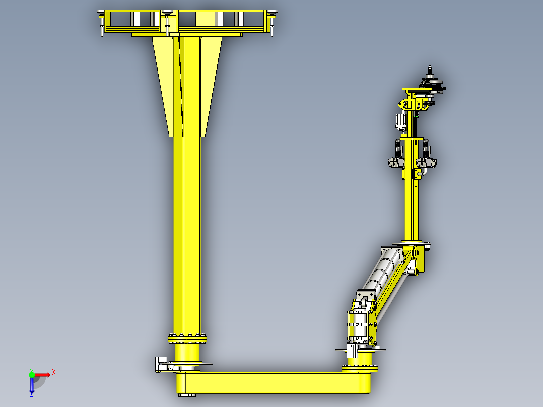10kg轴搬运辅助臂俯视图