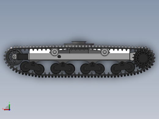 IC70R履带车底盘组装后视缩略图