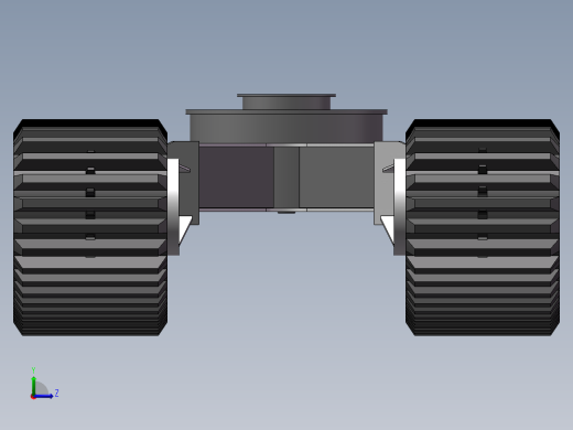 IC70R履带车底盘组装左视缩略图