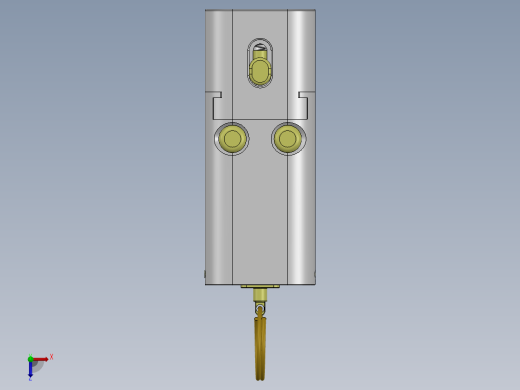 手枪左轮冲锋枪老式狙击步枪设计3D图纸the-bulgerian-keychain-gun-way-better-version-1 1 STP SW俯视缩略图