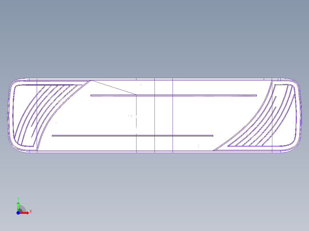 18k分体式空调室内机前视图
