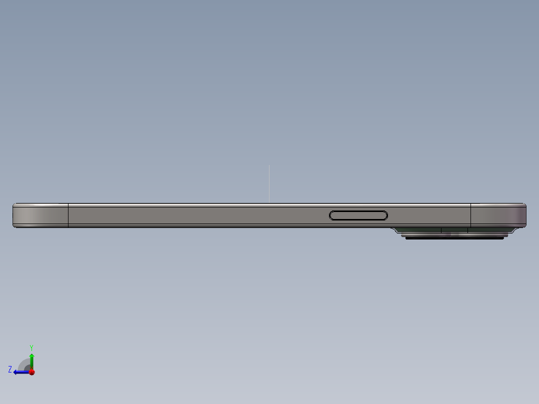 iPhone 13全部款精细模型右视图