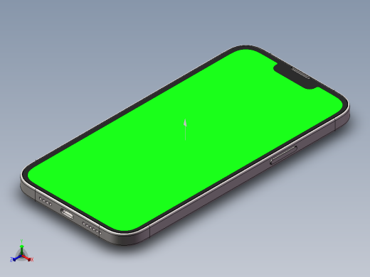 iPhone 13全部款精细模型正等轴测缩略图